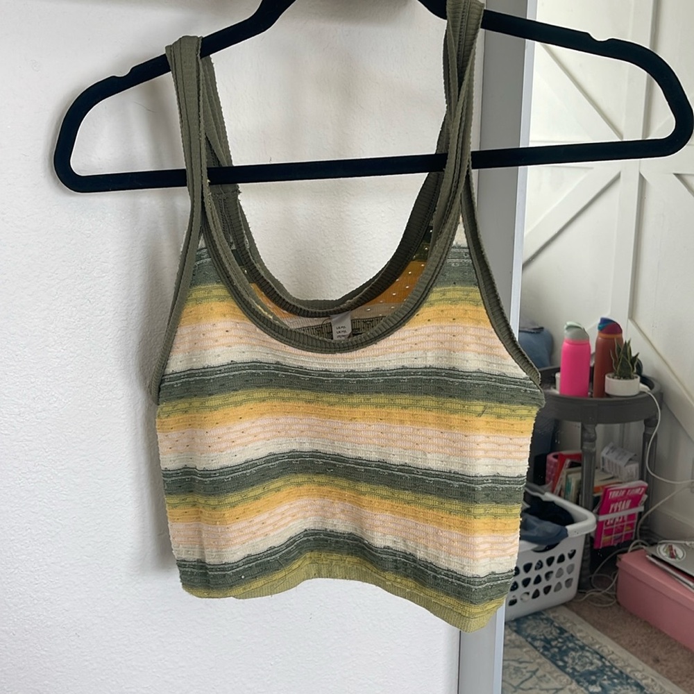 Striped tank top